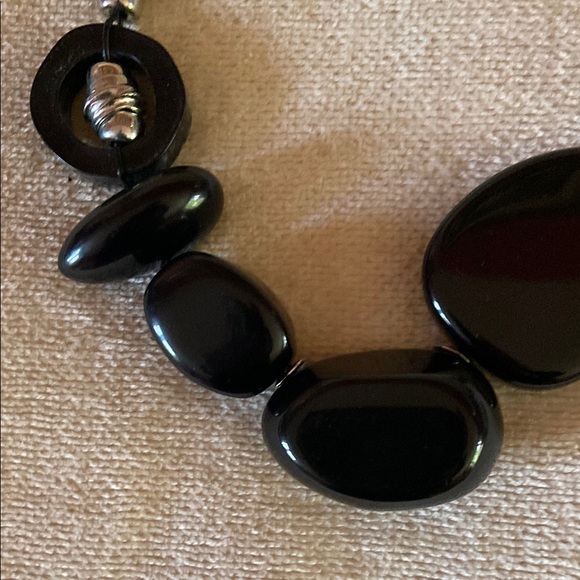 Chico’s Elegant Black and White Necklace - Picture 6 of 12